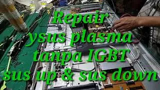 servis tv plasma lg cara servis tv plasma lg 42pt350 tanpa IGBT