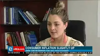 South Africa's Consumer Price Inflation is slightly up.