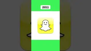 История Логотип Snapchat 📸 #Snapchat #Снапчат #История #Логотип #2011 #Приложение #Подпишись #Shorts