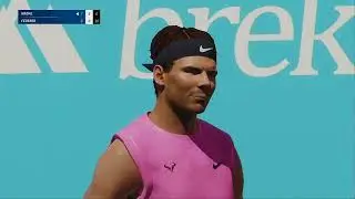 Tennis World Tour 2 Exhibition Game Men's Singles Federer VS Nadal
