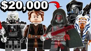 Most EXPENSIVE LEGO Star Wars Minifigures!