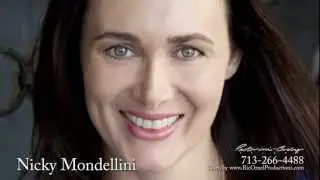 Nicky Mondellini is represented by Pastorini-Bosby Talent-a Texas top talent agency
