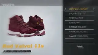 *HOW TO MAKE THE BEST CUSTOM RED VELVET JORDAN 11* BEST JORDAN 11 CUSTOM