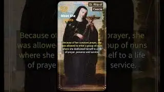 Inspiring life of St. Rita | Unwaivering faith | Saint of the day #saint #faith