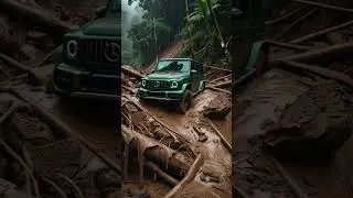 Mercedes SUV Powers Through Extreme Mud Challenge!