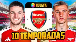 &iexcl;Jugu&eacute; 10 TEMPORADAS con el ARSENAL en FC 25!
