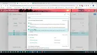 Keyboard Shortcuts in Fundamentals for Microsoft Dynamics 365 Business Central
