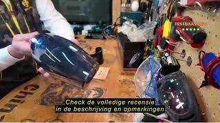 Review Rolgno Handheld Stofzuiger, Oplaadbare 9KPA Krachtige Zuigkracht Auto Stofzuiger Snoerloos me
