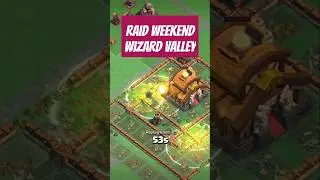 Wizard Valley #clashofclans #coc #raidweekend