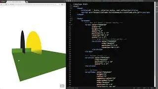 Scale, Relative Scale, And Reflection (A-Frame Tutorial - WebVR)