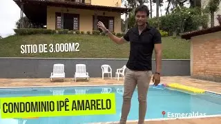 🤩Sítio de 3mil m2 Lindooo no Condominio Ipê Amarelo 🤩