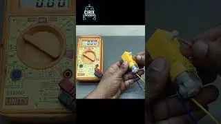 Generating electricity with TT gear motor