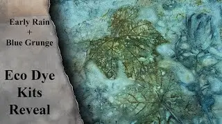 ECO DYED PAPER - Beautiful Blue Kits - Flip & Tips