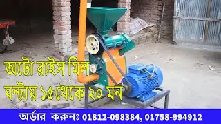 ধান ভাঙানোর মেশিন রাইচ মিল, Ricemill 6NF-9A