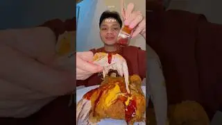 Mukbang Ayam Richeese 1 Ekor