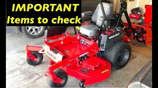 Beginner tutorial - Zero turn mower 