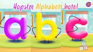 Hopster Alphabets hotel: Learn ABC game for kids |Boopanpankids