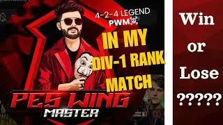 @peswingmaster 4-2-4 Legend idolo in Division Rank Push Match!!! Crazy Intense Match 😱😱⚽ #efootball