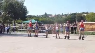 Betty Rebel's troop