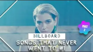 Famous songs that never went to number one (at Billboard hot 100) P.2