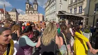 Summer Harinama in Prague, 2024