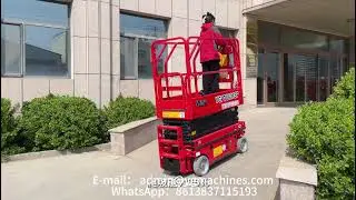 Scissor Lift Platform for Construction | Hydraulic & Electric Scissor Lift