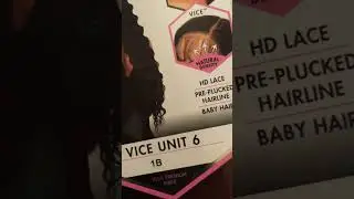 New Wig! I just bought Sensationnel Vice Unit 6