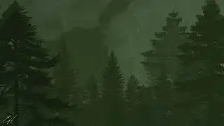 1 Hour Green Forest Watercolor Art 🌿 | Calm Ambient TV Frame Visuals