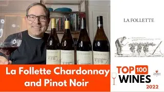 La Follette Chardonnay and Pinot Noir #pinotnoir #Chardonnay