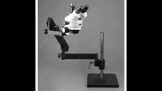 Unpacking my new microscope amscope