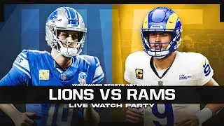 DETROIT LIONS VS. LOS ANGELES RAMS LIVE WATCH PARTY | NFL Week 15 | December 14th, 2025