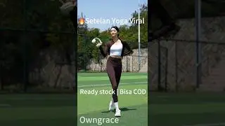 Owngrace - Setelan Baju Olahraga Wanita Jaket Senam Zumba Yoga Sport - Tersedia di TikTok Shop!