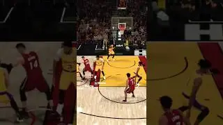 A.D With The Rejection 🙆🗣Blocks Tyler Herro #nba #nba2k24 #shorts