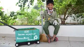 Garbage Collector Role Play | Community helper | Kids Fancy dress ideas | Covid Front liners
