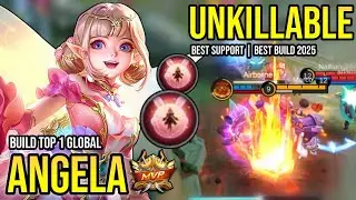 ANGELA BEST BUILD 2025 | BUILD TOP 1 GLOBAL ANGELA GAMEPLAY | MOBILE LEGENDS✓ 
