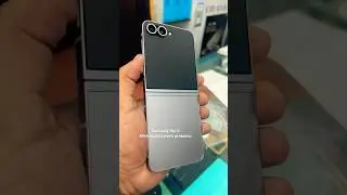 Samsung flip 6 with matte screen gaurd/protector | #screenguard #screenprotector #samsungflip6