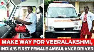 Make way for Veeralakshmi, India's first female ambulance driver
