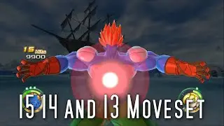 Raging Blast 2 Android 15, 14, and 13 Moveset