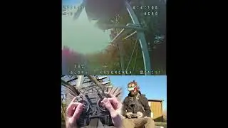 #fpv #tinywhoop #windy inner #church #bell #tower #dive to #crash at the end