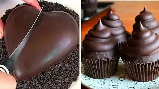 🤎 Самые вкусные уроки по украшению шоколадных тортов | Идеи для приготовления восхитительных торт...