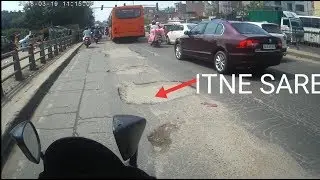 Seriously so many potholes | DAILY OBSERVATIONS 1| Moto Aspire