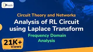 Analysis of RL Circuit using Laplace Transform - Frequency Domain Analysis