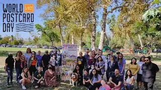 Pasadena World Postcard Day Postcrossing meetup 2022