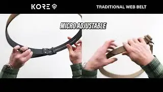 Kore Tactical Belts VS Other Tactical Belts