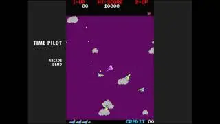 Time Pilot arcade demo 1982