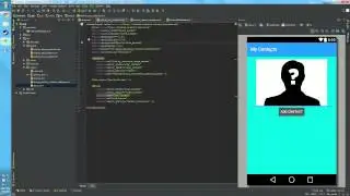 3/4 How to Style the action bar in android studio