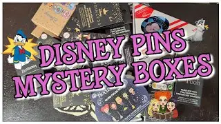 Disney Pin Mystery Boxes || What Did BoxLunch Do !!