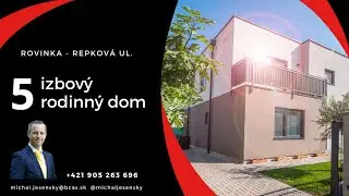 5 izbov&yacute; RODINN&Yacute; DOM, Rovinka, Repkov&aacute; ul., (PREDAJ)