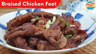 Braised Chicken Feet with Red Bean Curd ตุ๋นเล็บมือนางเต้าหู้ยี้