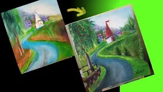 Mountains Path 2 | Acrylic for Beginners in Hindi | Alpana Kumar | Color and Canvas |